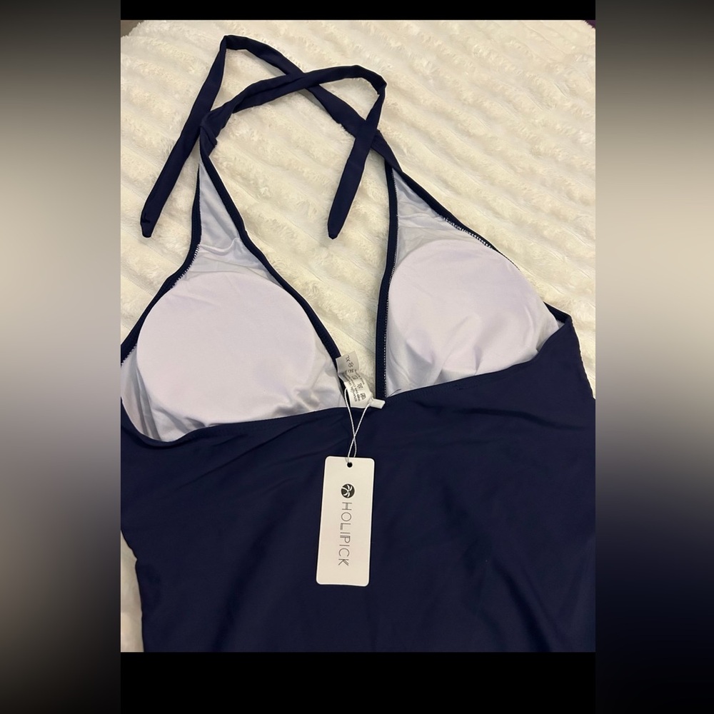 Navy Blue Women's Swimwear - Picture 2 of 3